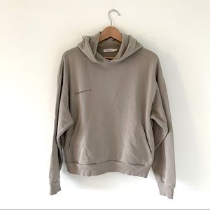 Pangaia Signature Hoodie XS Stone